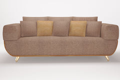 Customizable Classic Four-Seater Sofa-1