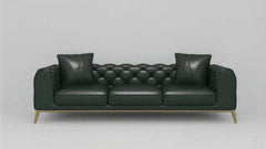 European Classical Leather Sofa-6