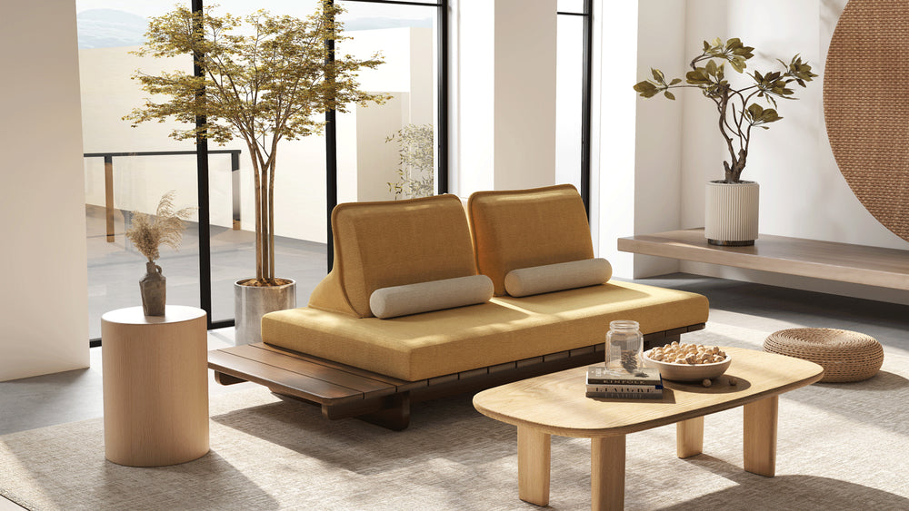 2-seater Humpback Rocking Sofa-2