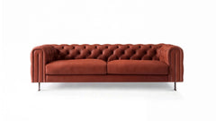 Classic 4-Seat Chesterfield Sofa -1