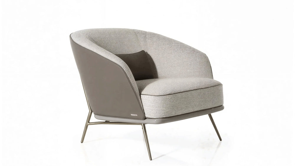 Curved Accent Lounge Chair-3
