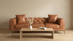 European Classical Leather Sofa-2