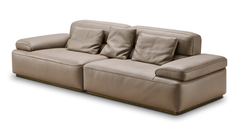 HideCraft Classic Leather Sofa-4
