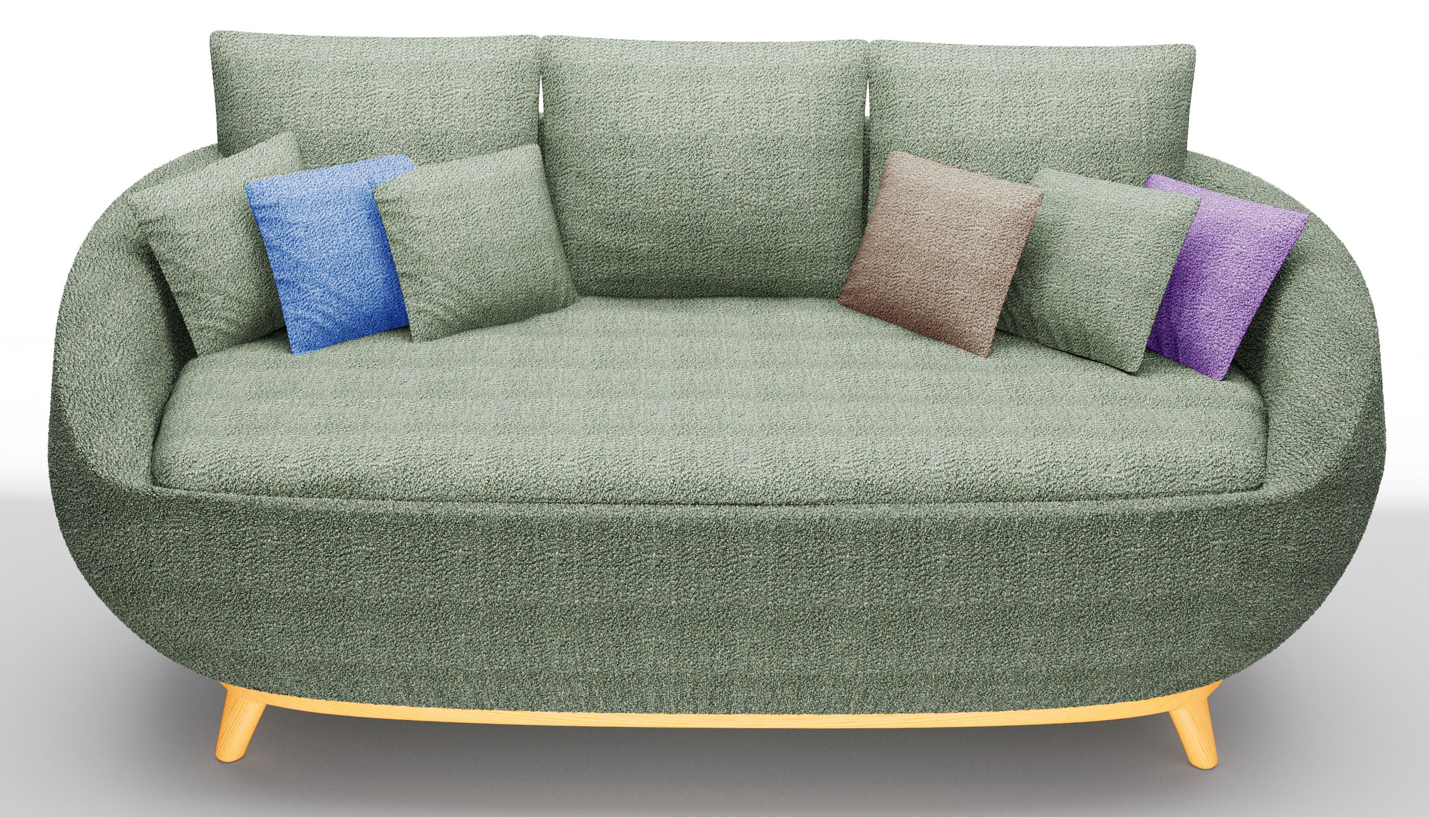 Customizable Postmodern Sheryl Fabric Sofa-2
