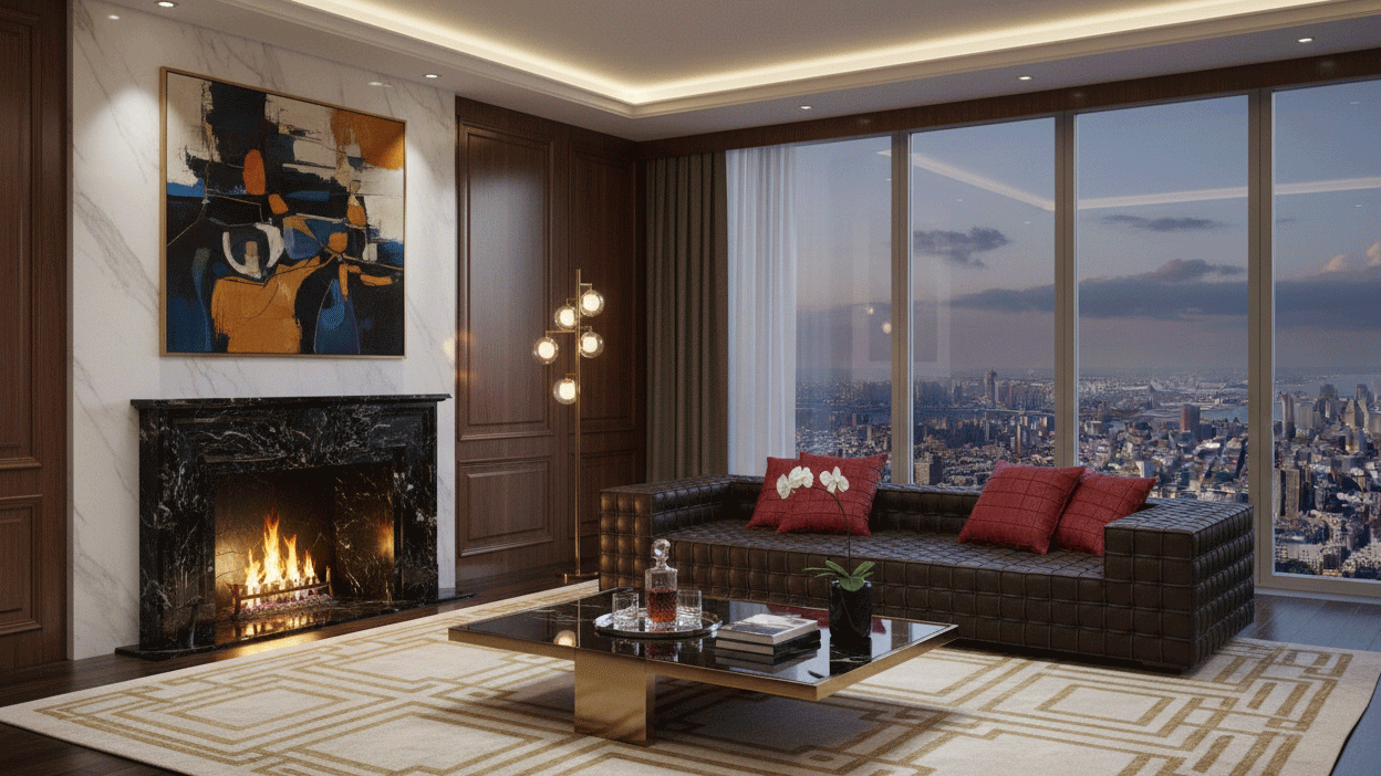 Hidecraft Woven Grain Leather Sofa-5