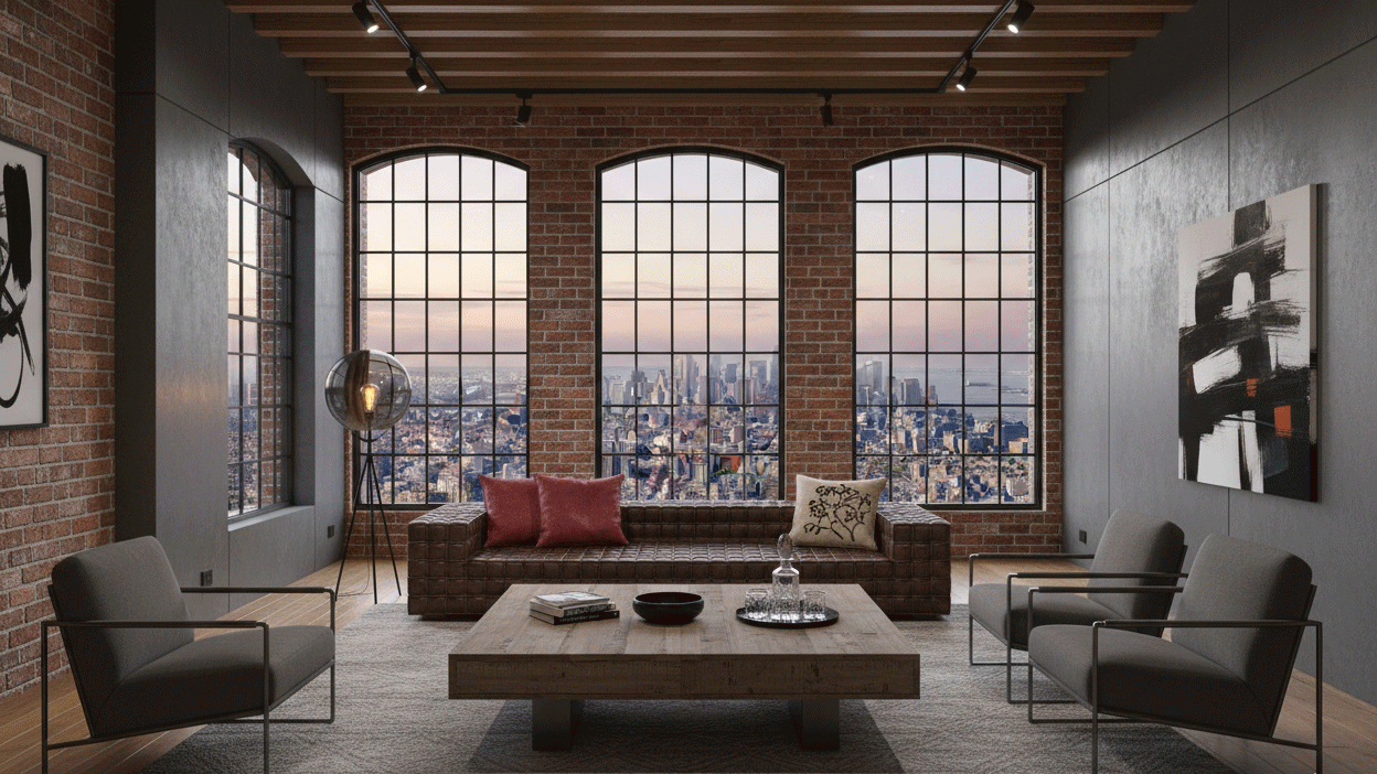 Hidecraft Woven Grain Leather Sofa-2