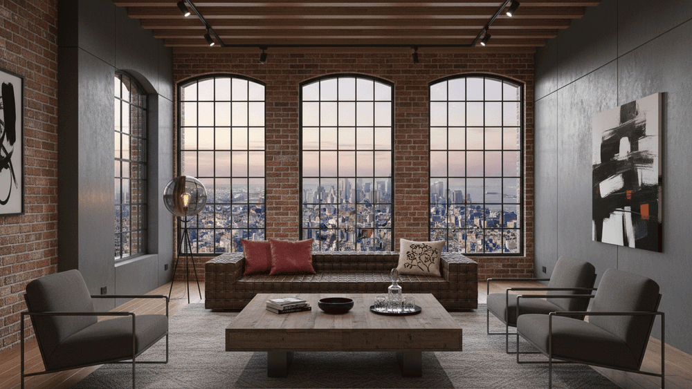 Hidecraft Woven Grain Leather Sofa-2