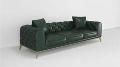 European Classical Leather Sofa-5