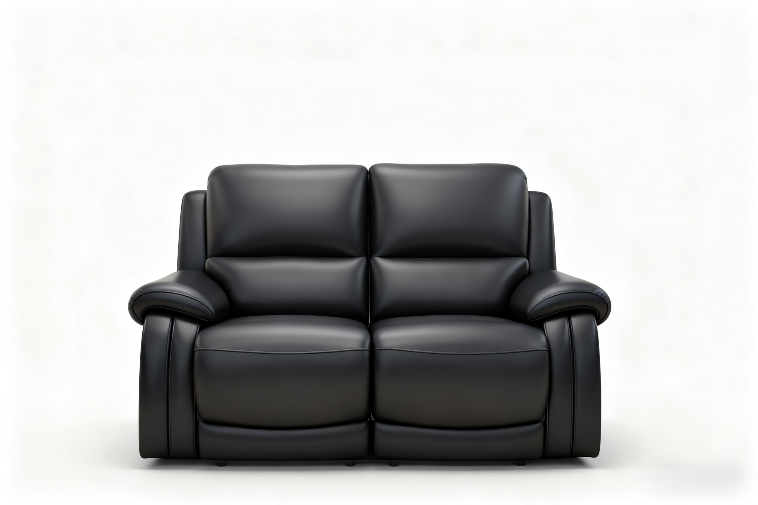 Functional Reclining Leather Sofa