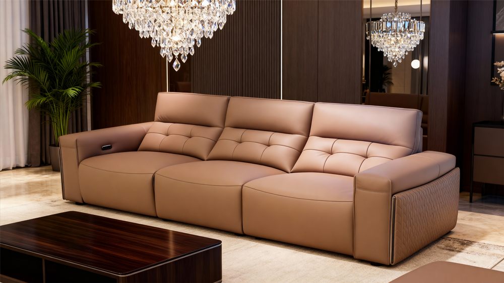 Premium Reclining Sofa Set-10