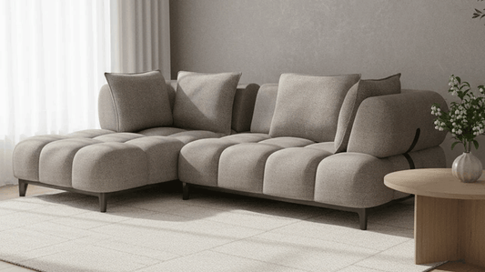 Modern L-shaped sofa-3