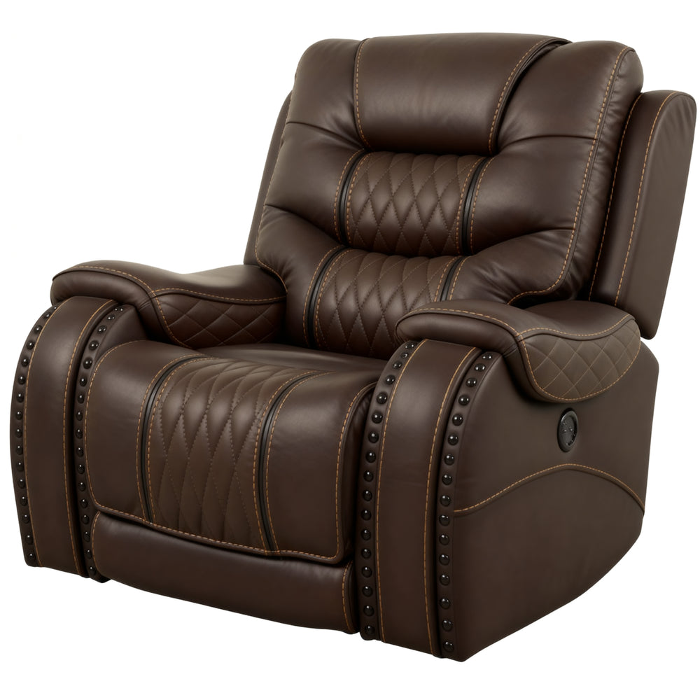 Reclining Sofa with Chairs Set-4