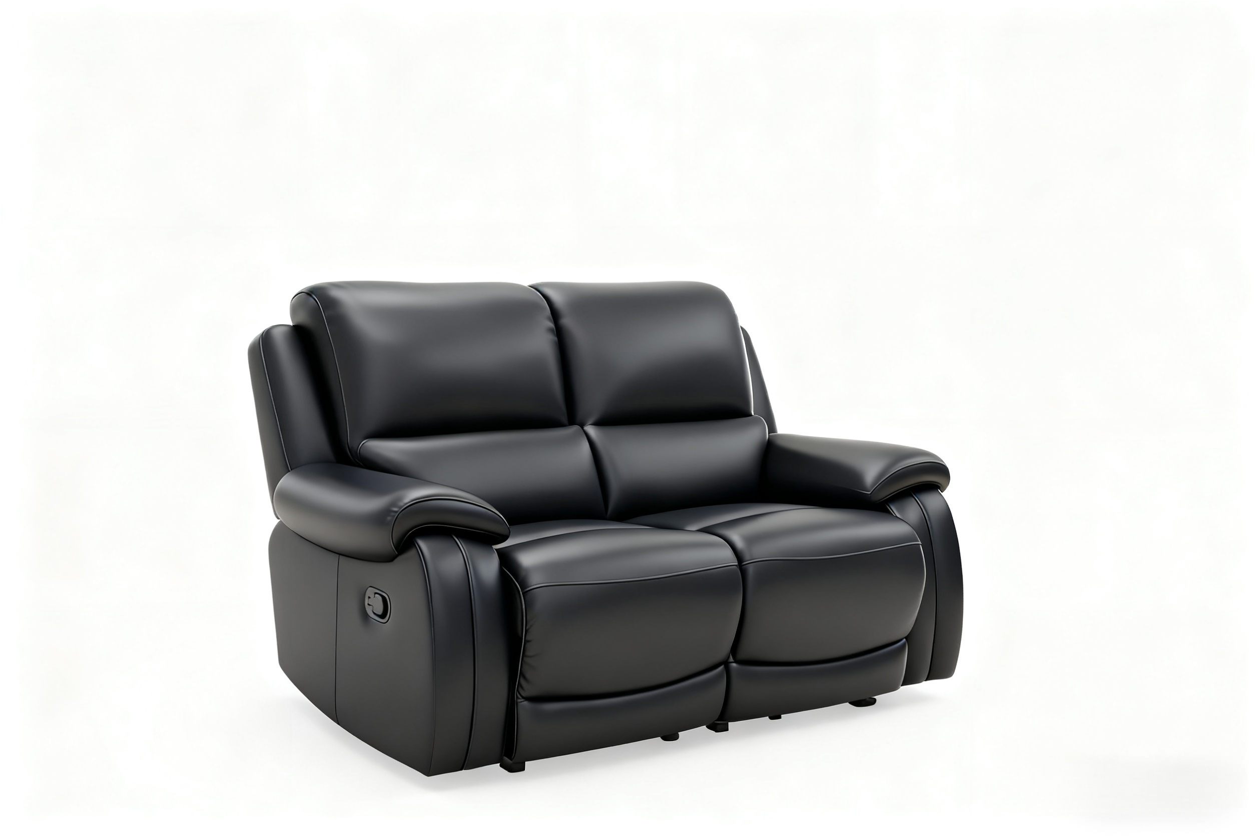 Functional Reclining Leather Sofa