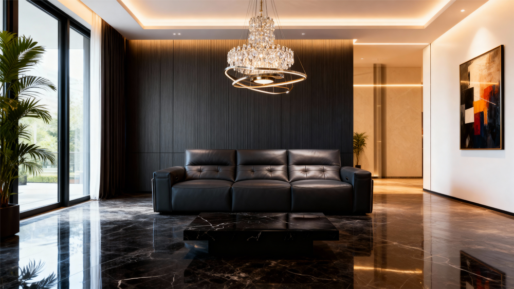 Premium Reclining Sofa Set-7