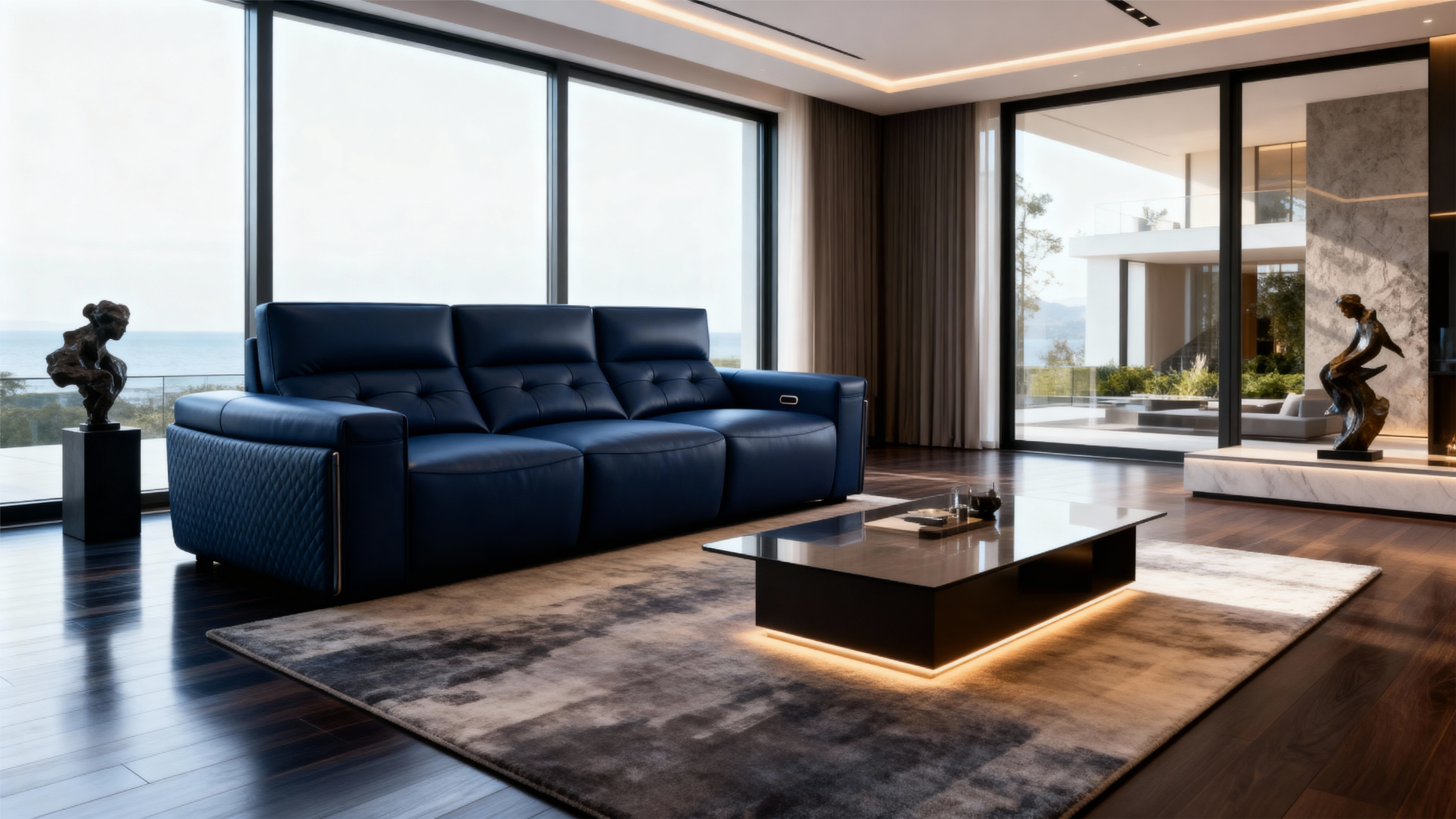 Premium Reclining Sofa Set-6