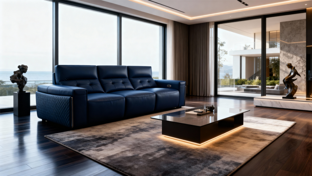 Premium Reclining Sofa Set-6