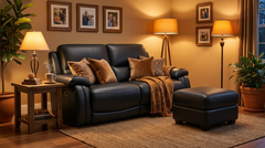 2-Seater Recliner Sofa-5