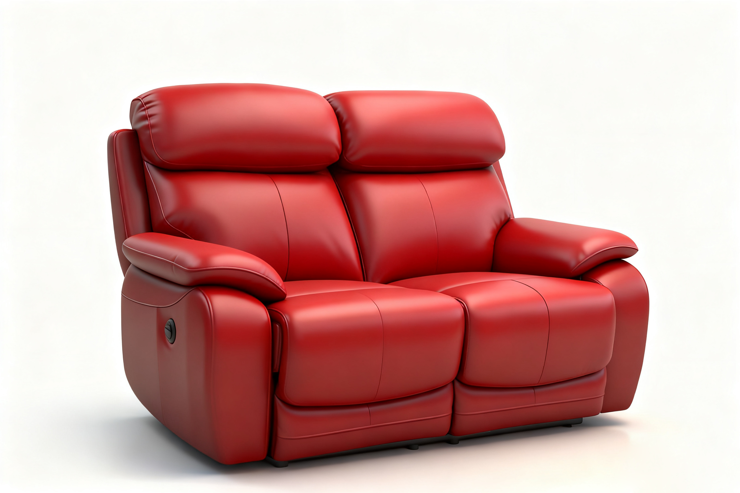 Leather Reclining Sofa Set-13