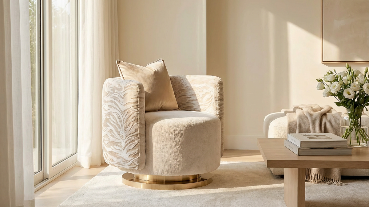 Swivel Accent Lounge Chair-2