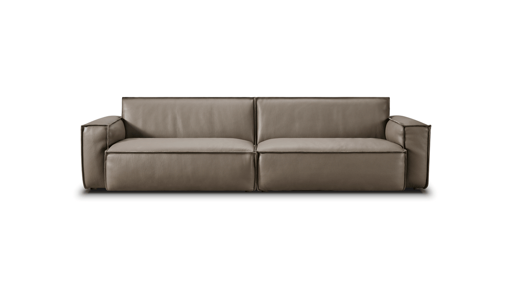 HideCraft Leather Sofa-1