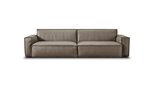 HideCraft Leather Sofa-1