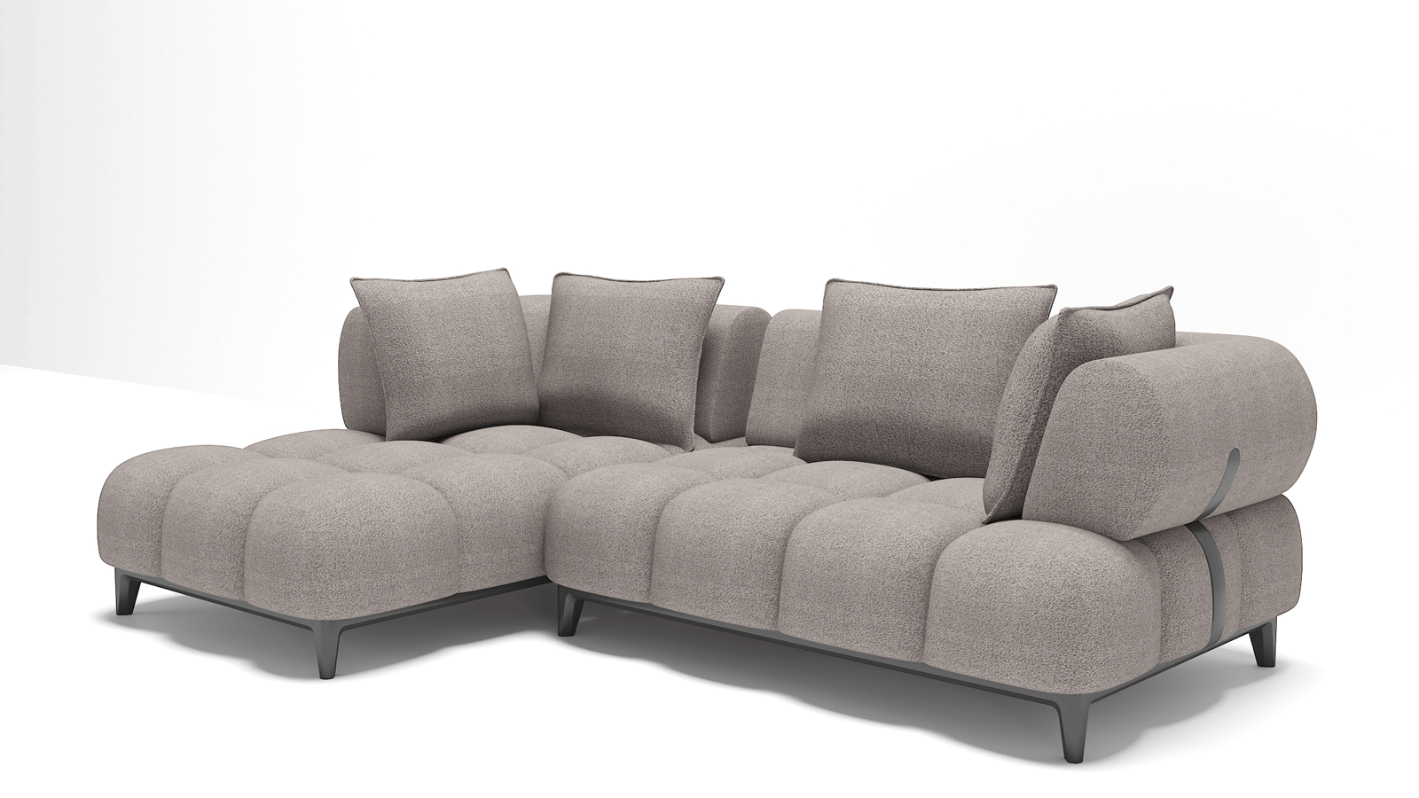 Modern L-shaped sofa-1