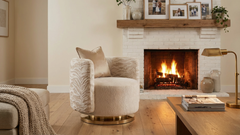 Swivel Accent Lounge Chair-3