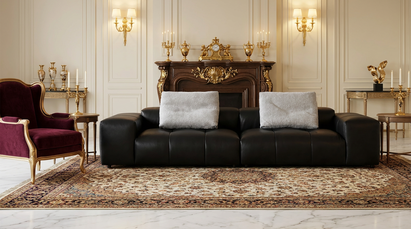 Urban Minimalist 4-Seater Sofa-4