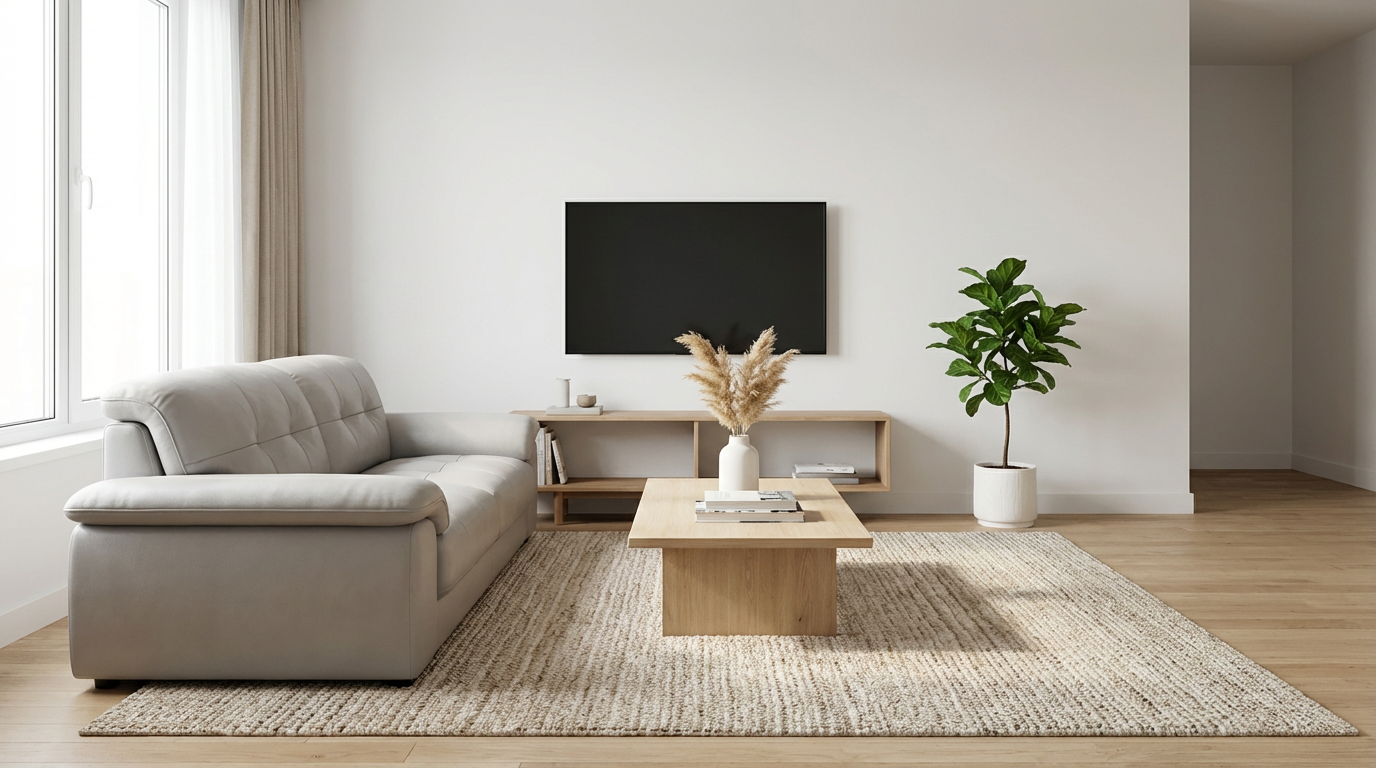 Sleek Comfort Leather Sofa-4