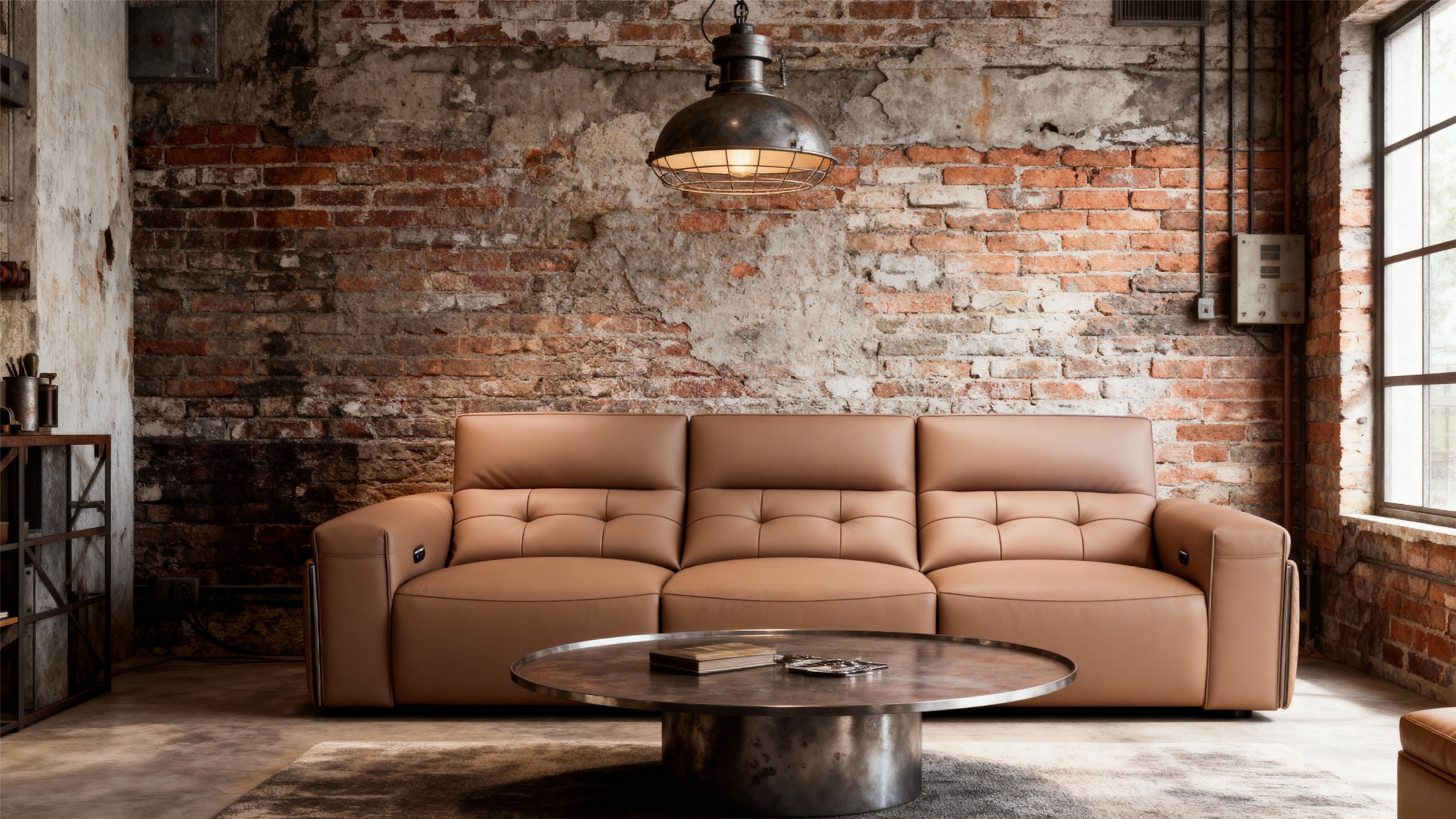 Premium Reclining Sofa Set-9