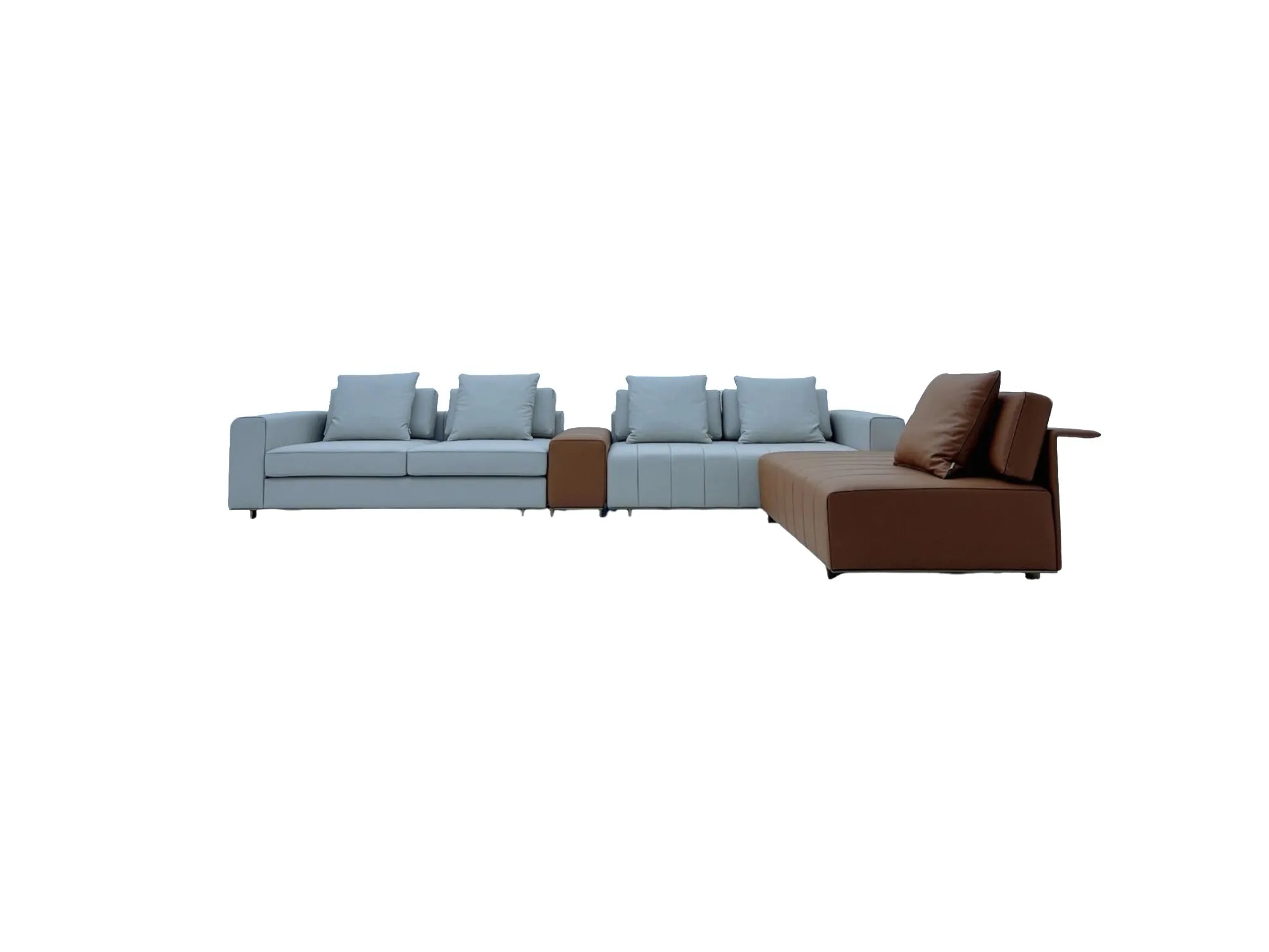 Luxe Modular Leather Sofa