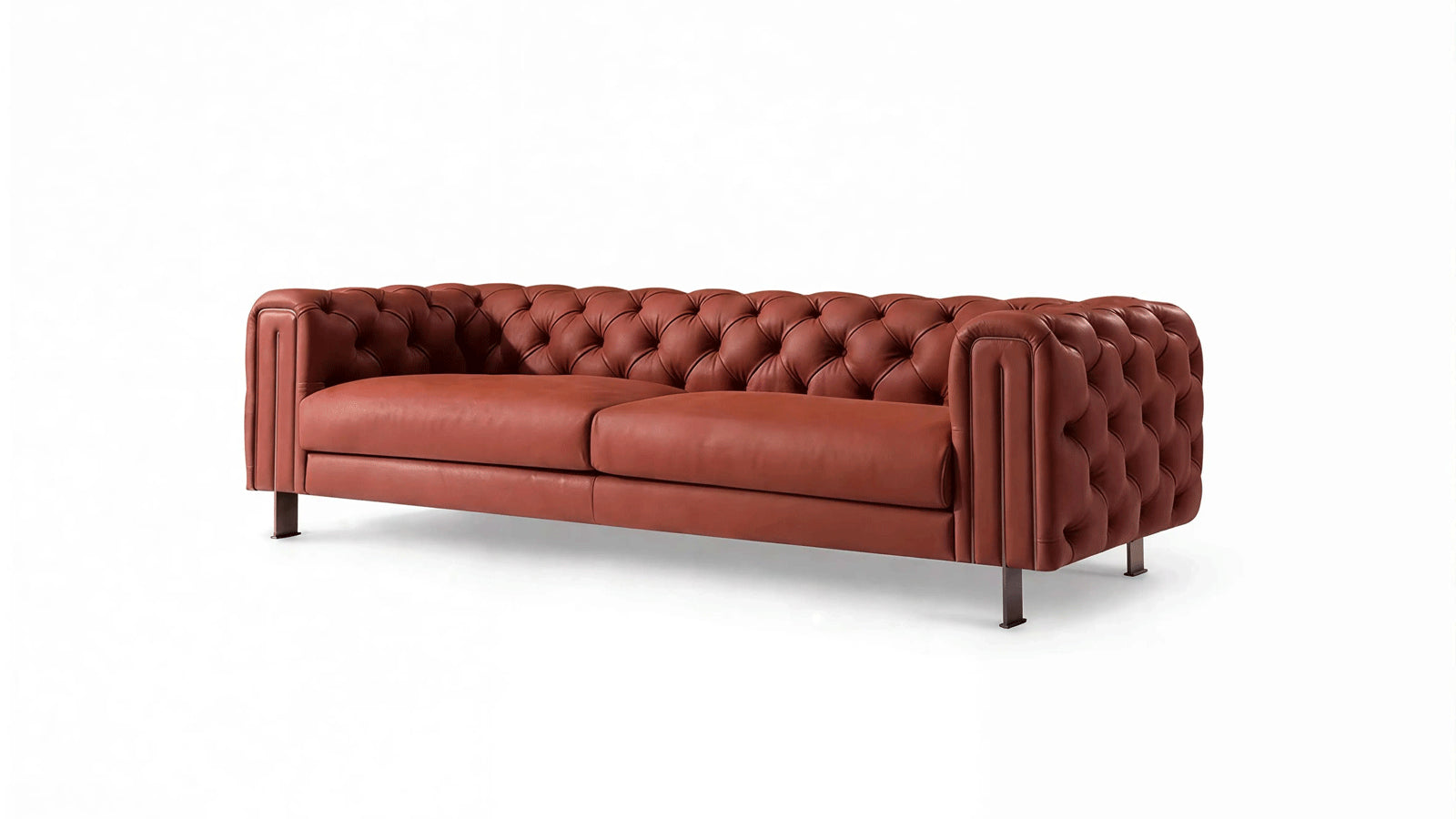 Classic 4-Seat Chesterfield Sofa-3