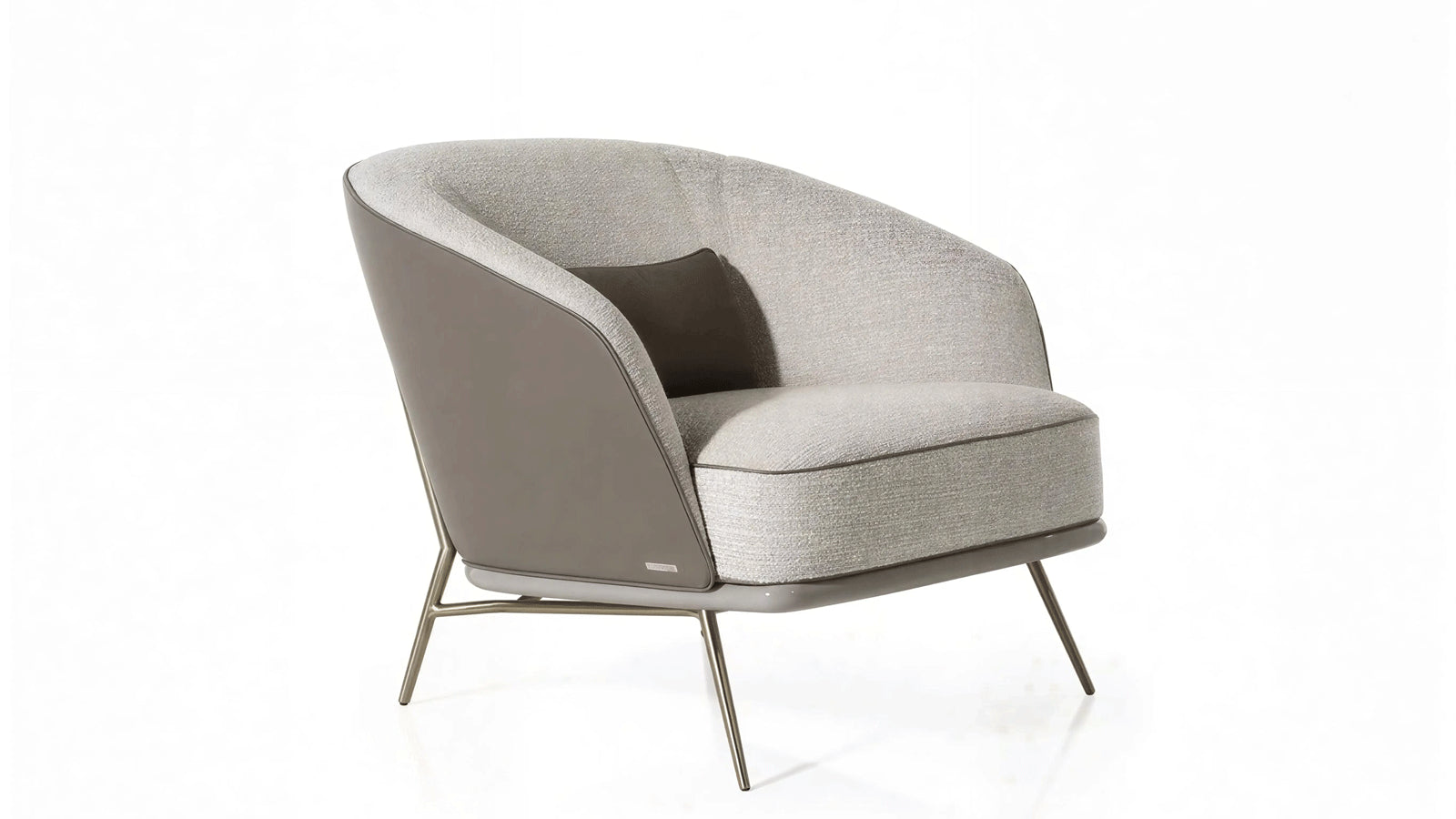 Curved Accent Lounge Chair-3