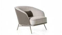 Curved Accent Lounge Chair-3