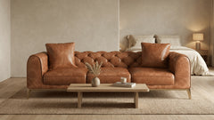 European Classical Leather Sofa-8