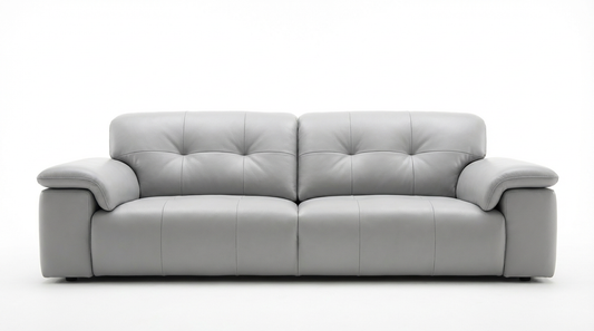 Sleek Comfort Leather Sofa-1