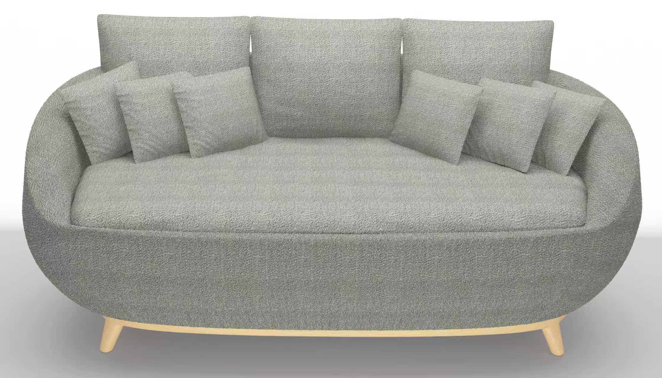 Customizable Postmodern Sheryl Fabric Sofa-5